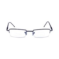FILANO 3 AI66 Spectacles Frame in Half Gunmetal Gray Half White — view 1