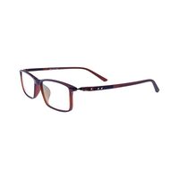CHOICE TR004 AJ39 Spectacles Frame in Matte Brown — view 3