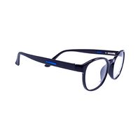 FASHION I M-9020 AK13 Spectacles Frame in Glossy Black — view 2