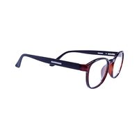 FASHION I M-9020 AK14 Spectacles Frame in Glossy Brown — view 2