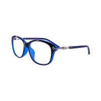ROSE BOND 2921 AK15 Spectacles Frame in Black Blue Glossy — view 4