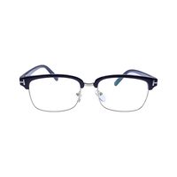 ROSE BOND 2995 AK20 Spectacles Frame in Glossy Black & Golden — view 1