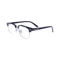 ROSE BOND 2995 AK20 Spectacles Frame in Glossy Black & Golden — view 3