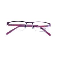 SPCIY.T 4 AK24 Spectacles Frame in Half Pink Metal Half White Stick -pink Black — view 4