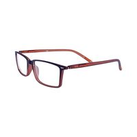 FLASH 129 AK46 Spectacles Frame in Matte Black & Brown — view 3