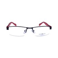 NORTH FACE NF 1004 AL09 Spectacles Frame in Glossy Black & White — view 1