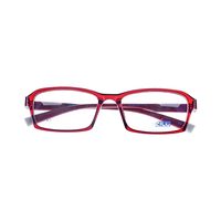 KAZILU K 2220 AL18 Spectacles Frame in Glossy Red — view 4