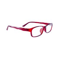 KAZILU K 2206 AL19 Spectacles Frame in Glossy Red — view 2