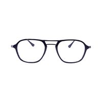 MICROVISION 7115-3 AL32 Spectacles Frame in Glossy Black — view 1