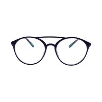 HELLO TR 006 AL42 Spectacles Frame in Glossy Black — view 1