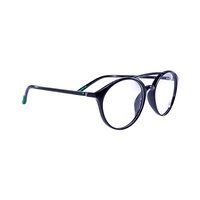 HELLO TR 006 AL42 Spectacles Frame in Glossy Black — view 2