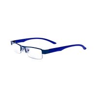 DIANA EYEWEAR 3 AL52 Spectacles Frame in Glossy Blue & White — view 3