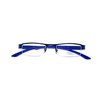 DIANA EYEWEAR 3 AL52 Spectacles Frame in Glossy Blue & White — view 4