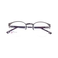 Eye++ 3 AL66 Spectacles Frame in Half Golden & White — view 4