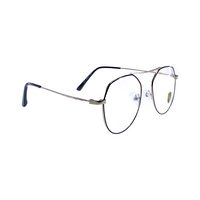BRABUS 7803 AL75 Spectacles Frame in Black & Golden — view 2