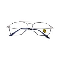 BRABUS 7807 AL76 Spectacles Frame in Black & Golden — view 4