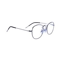 TIANZI 3072 AL88 Spectacles Frame in Black & Silver — view 2