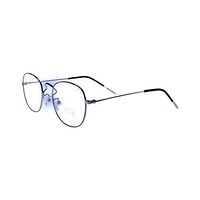 TIANZI 3072 AL88 Spectacles Frame in Black & Silver — view 3
