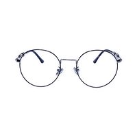 AJ 6013 AM07 Spectacles Frame in Black & Silver — view 1