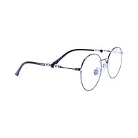 AJ 6013 AM07 Spectacles Frame in Black & Silver — view 2
