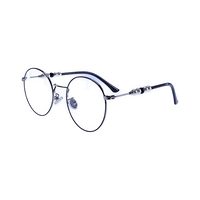 AJ 6013 AM07 Spectacles Frame in Black & Silver — view 3