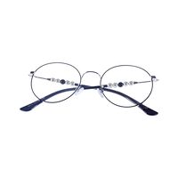 AJ 6013 AM07 Spectacles Frame in Black & Silver — view 4