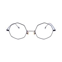 AJ 6 AM10 Spectacles Frame in Glossy Brown — view 1