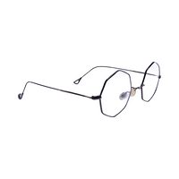 AJ 6 AM10 Spectacles Frame in Glossy Brown — view 2