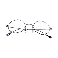AJ 6 AM10 Spectacles Frame in Glossy Brown — view 4