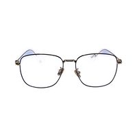 AJ 1 AM21 Spectacles Frame in Matte Black & Golden — view 1