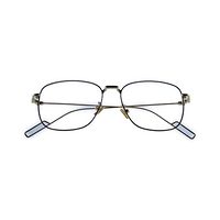 AJ 1 AM21 Spectacles Frame in Matte Black & Golden — view 4