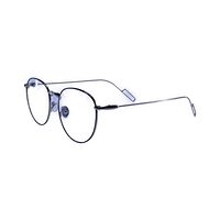 AJ 7 AM28 Spectacles Frame in Black & Silver — view 3