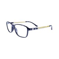 RISE EYE WEAR AM38 Spectacles Frame in Glossy Black — view 3