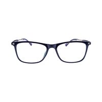 SILVER COIN AM56 Spectacles Frame in Glossy Black — view 1