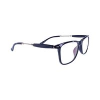 SILVER COIN AM56 Spectacles Frame in Glossy Black — view 2