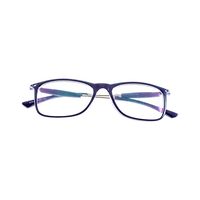 SILVER COIN AM56 Spectacles Frame in Glossy Black — view 4
