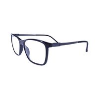 JUST COOL AM57 Spectacles Frame in Glossy Black — view 3