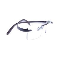TCI AM61 Spectacles Frame in White Transparent — view 2