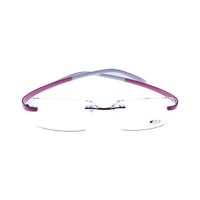 TCI AM62 Spectacles Frame in White Transparent — view 4
