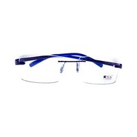 TCI AM63 Spectacles Frame in White Transparent — view 1