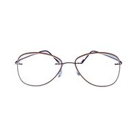 SUNFIRE AM77 Spectacles Frame in Matte Brown — view 1