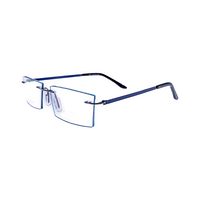 DASAULTS AM84 Spectacles Frame in White Transparent — view 3