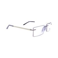 DASAULTS AM85 Spectacles Frame in White Transparent — view 2