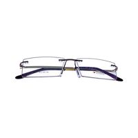 DASAULTS AM85 Spectacles Frame in White Transparent — view 4