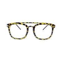 VEROD AM96 Spectacles Frame in Yellow Tortoiseshell Brown — view 1