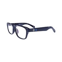 BLACKY MY AN41 Spectacles Frame in Glossy Black — view 3
