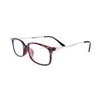 VEROD AN68 Spectacles Frame in Tortoiseshell Brown — view 3