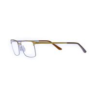 OPTIWAR BB72 Spectacles Frame in Golden & Silver — view 6