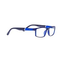 OPTIWAR BB74 Spectacles Frame in Glossy Blue — view 5