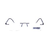 BC73 BC73 Spectacles Frame in White Mid Gunmetal Gray — view 1